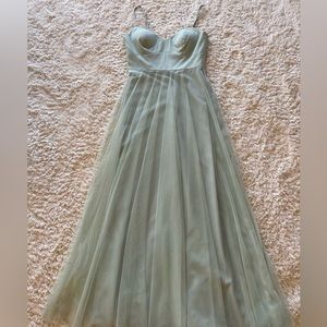 After Six Light Green Tulle Prom/ Bridesmaid Dress Sz 10